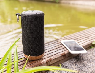 Altavoces personalizados inalámbrico 10W, madera